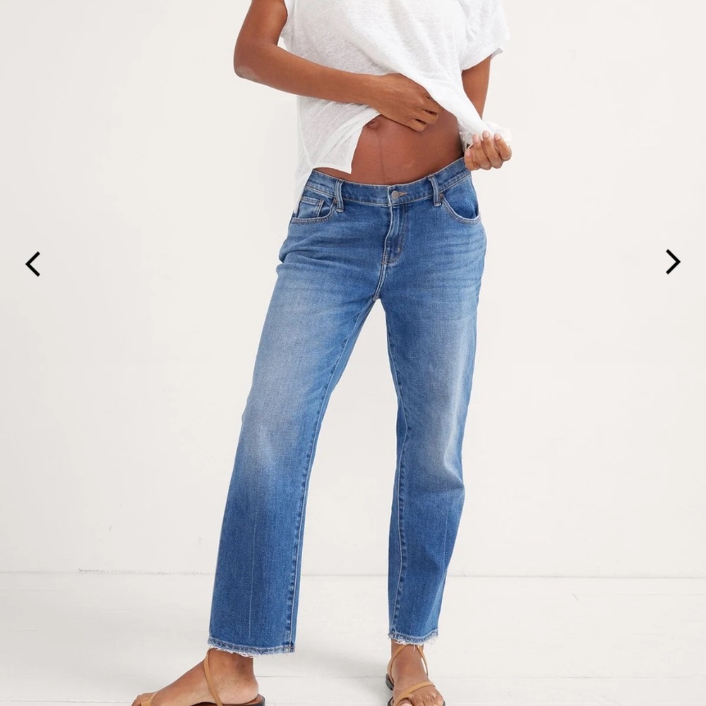 Hatch Medium Blue Boyfriend Jeans